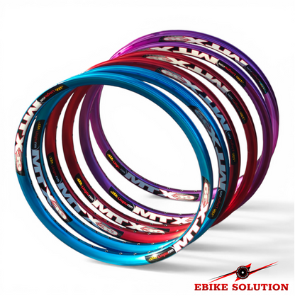 MTX 39 Rim Double Wall Rim Blue Purple Red 36 Hole EBIKE
