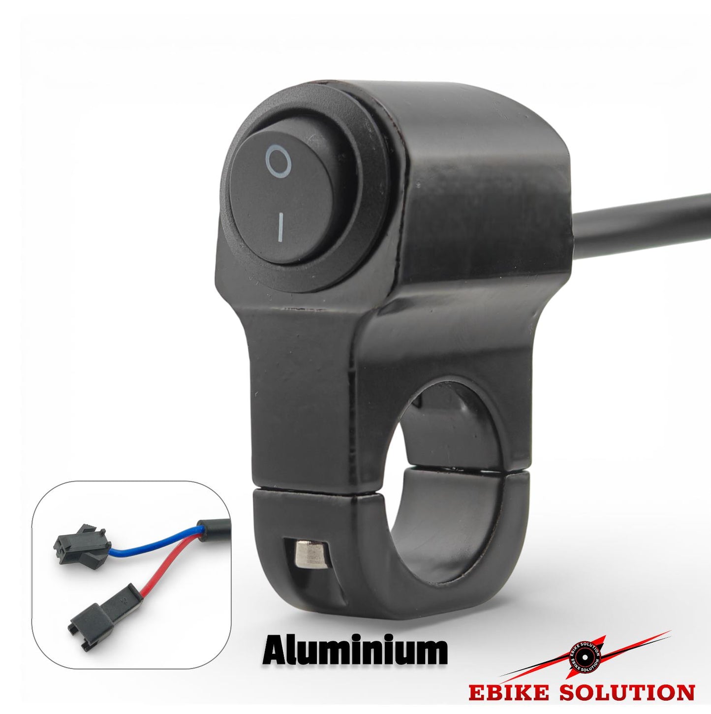 Motorcycle Headlight Switch 2 Pin Fog Spot Light Waterproof  Motorbike Handlebar