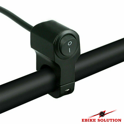 Motorcycle Headlight Switch 2 Pin Fog Spot Light Waterproof  Motorbike Handlebar