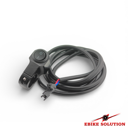 Motorcycle Headlight Switch 2 Pin Fog Spot Light Waterproof  Motorbike Handlebar