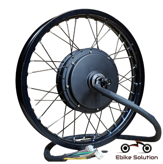 19in x 1.85 72v 5000w 3.5T EBike Hub Motor 50H Stealth Bomber Qs Motor uk stock ebikesolution