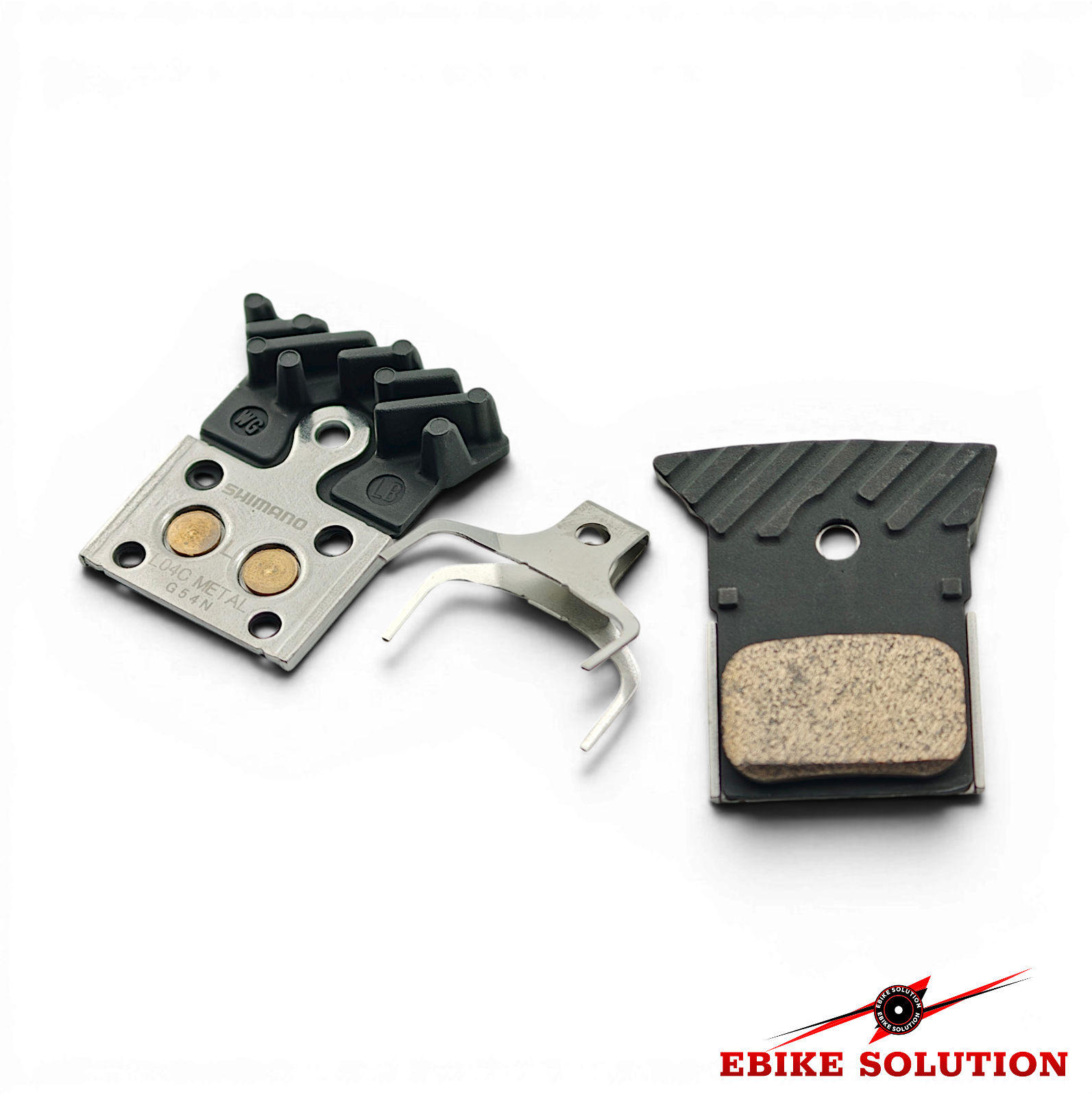 Shimano L04C Metal Hydraulic Disc Brake Pad Cooling Fins XT M8110 SLX M7100