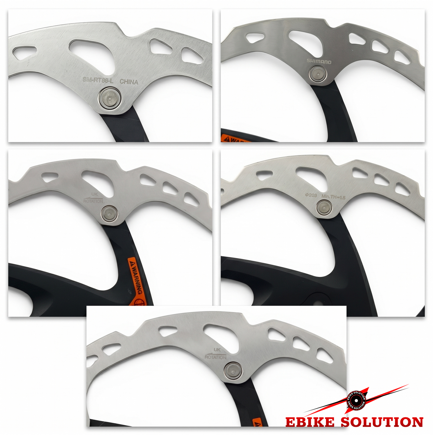 Shimano Deore XT SM-RT86 Ice Tech 6-Bolt Disc Brake Rotor