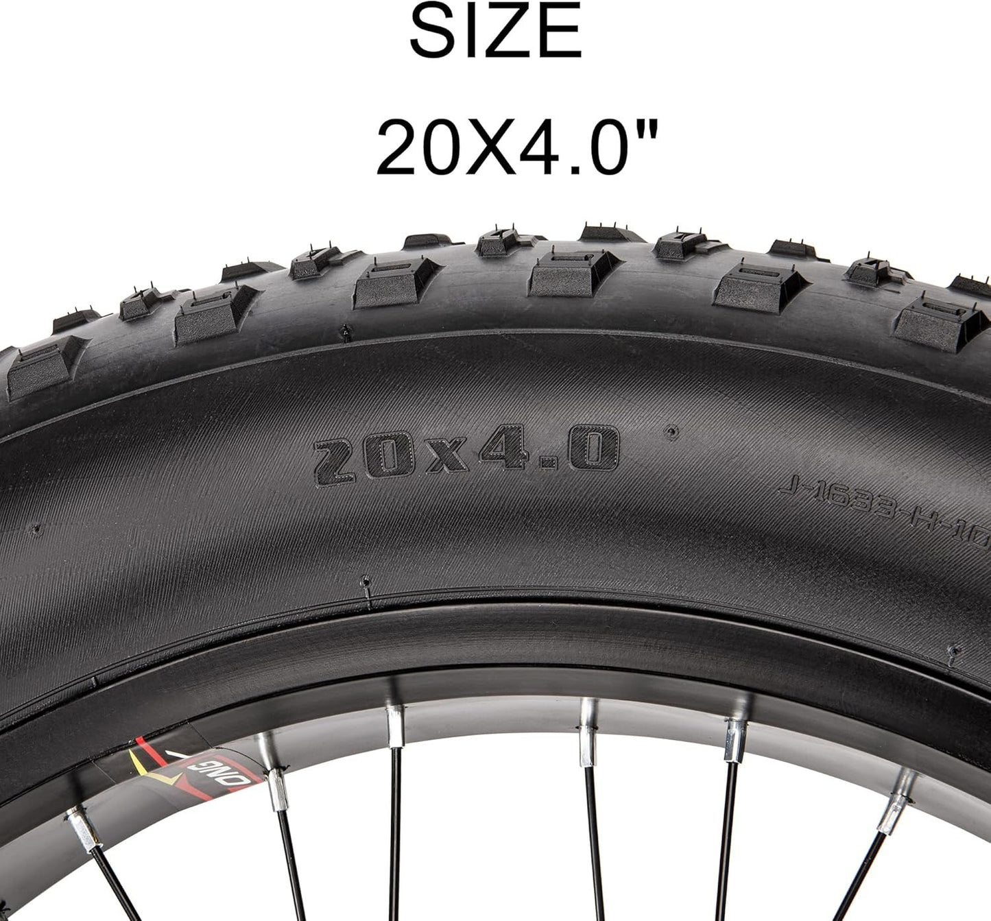 20X4.0/26X4.0 Inch Fat Bike Tires Replacement Ebike Tyre