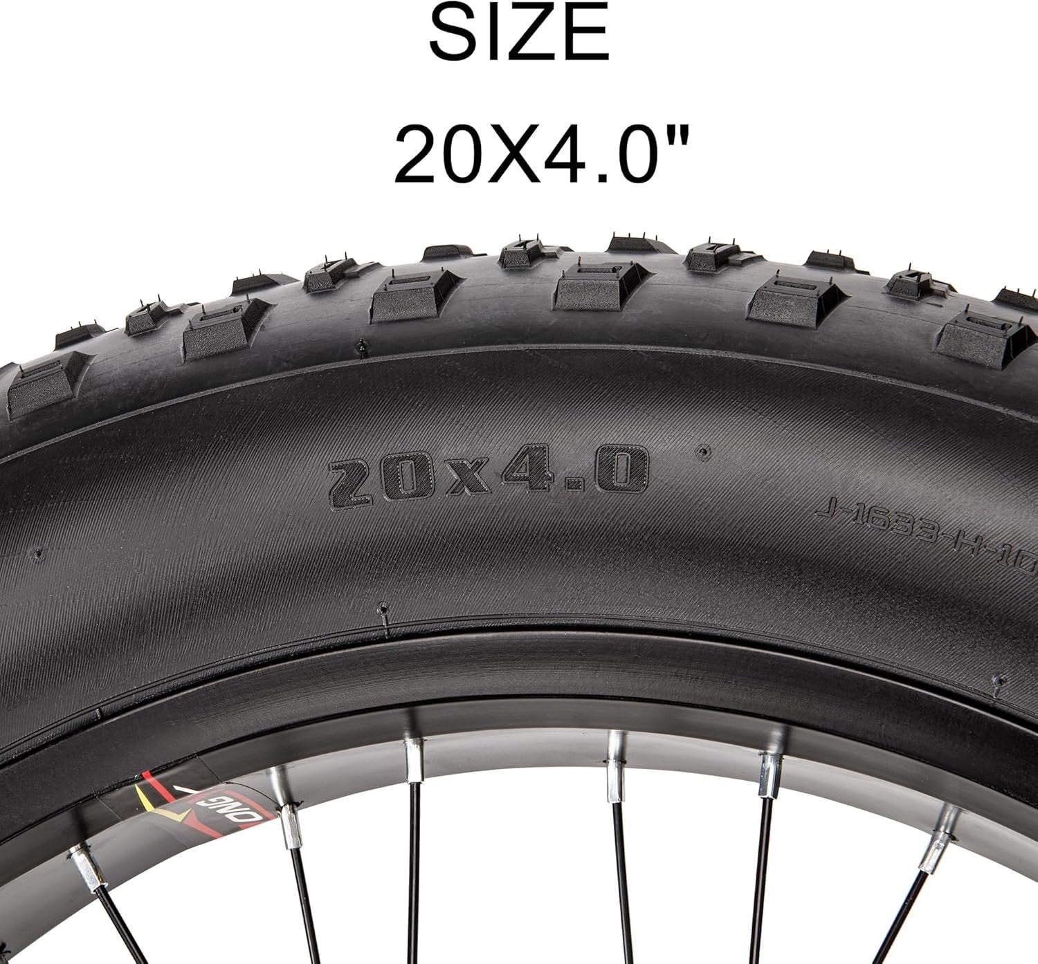 20X4.0/26X4.0 Inch Fat Bike Tires Replacement Ebike Tyre