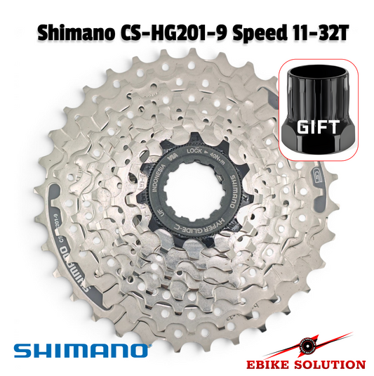 Shimano HG201 - 9 Speed Hyperglide Cassette - 11-32