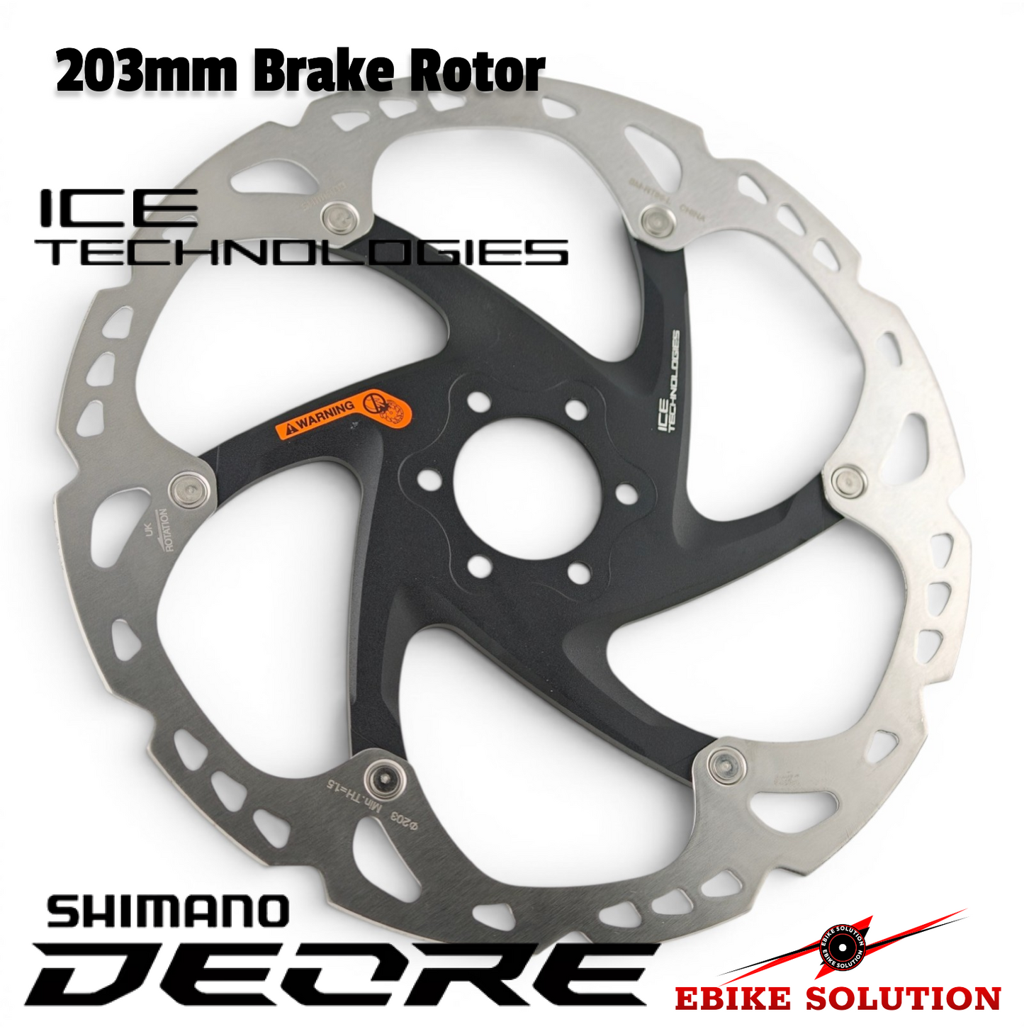 Shimano Deore XT SM-RT86 Ice Tech 6-Bolt Disc Brake Rotor