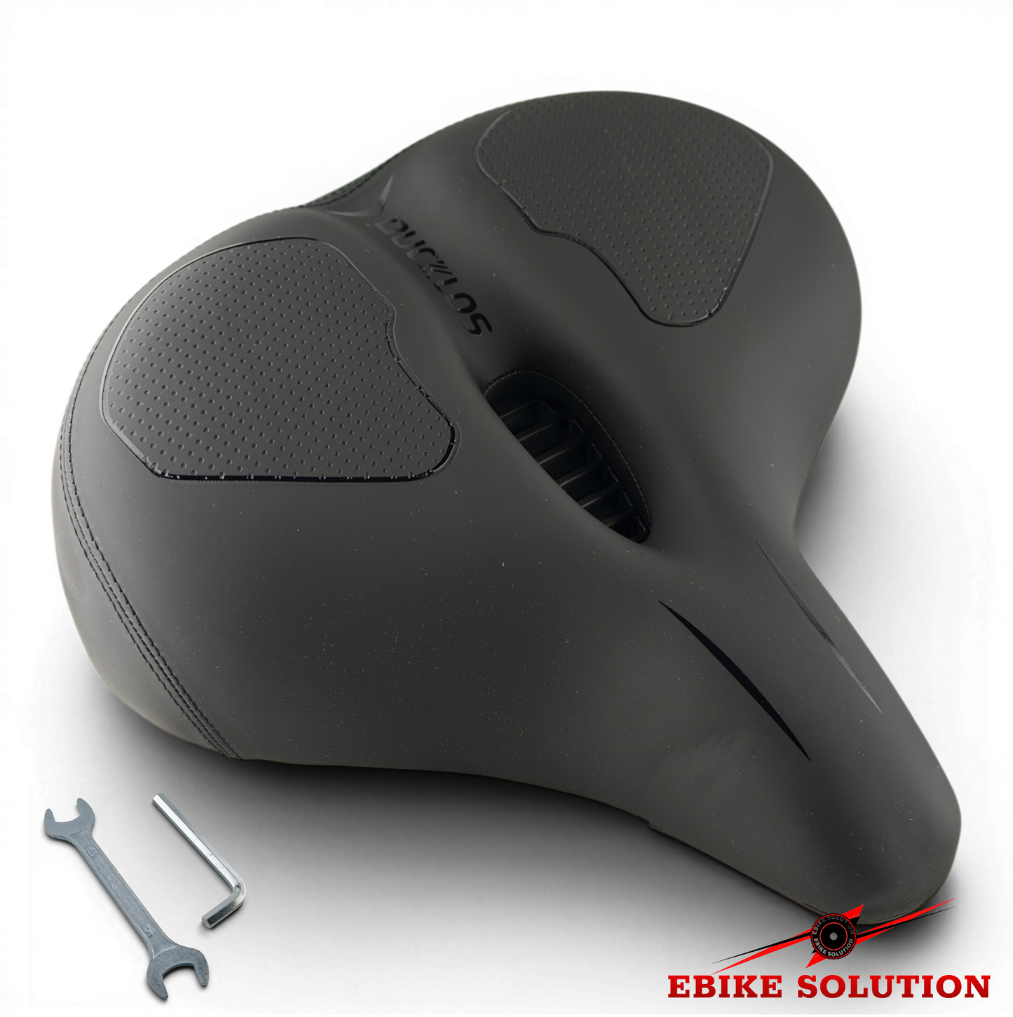 Bike Saddle Comfortable Soft Reflective Shockproof Bicycle Saddle