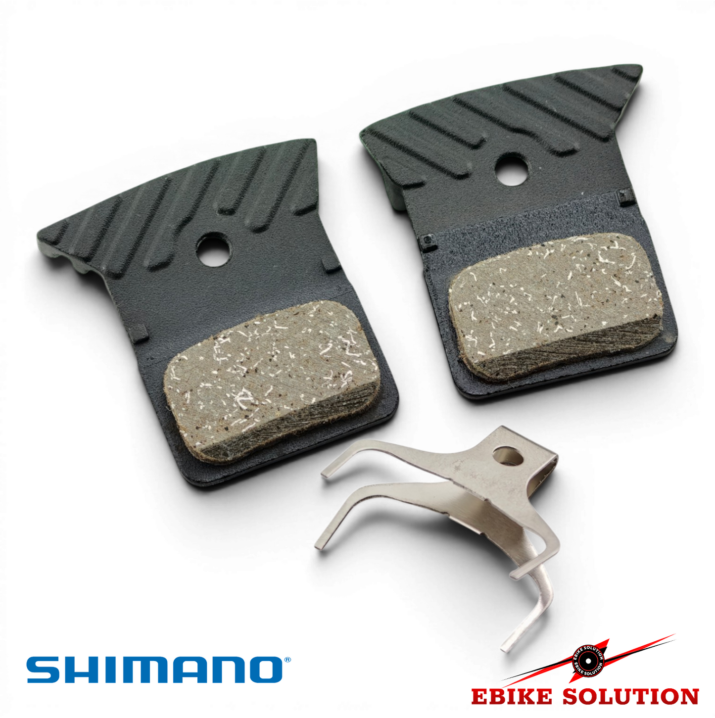 2Pair Shimano L05A-RF Disc Brake Pads Aluminum Alloy Back & Cooling Fins