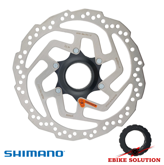Genuine SHIMANO SM-RT10 Mountain Bike Centrelock Disc Brake Rotor 160mm 180mm
