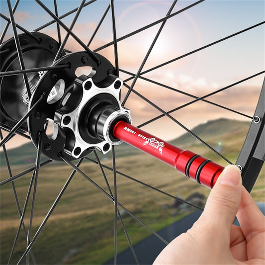 Front Rear Bicycle Cycling Wheel Fork Axle Adapter 9/15/20mm Thru QR Axle Bike