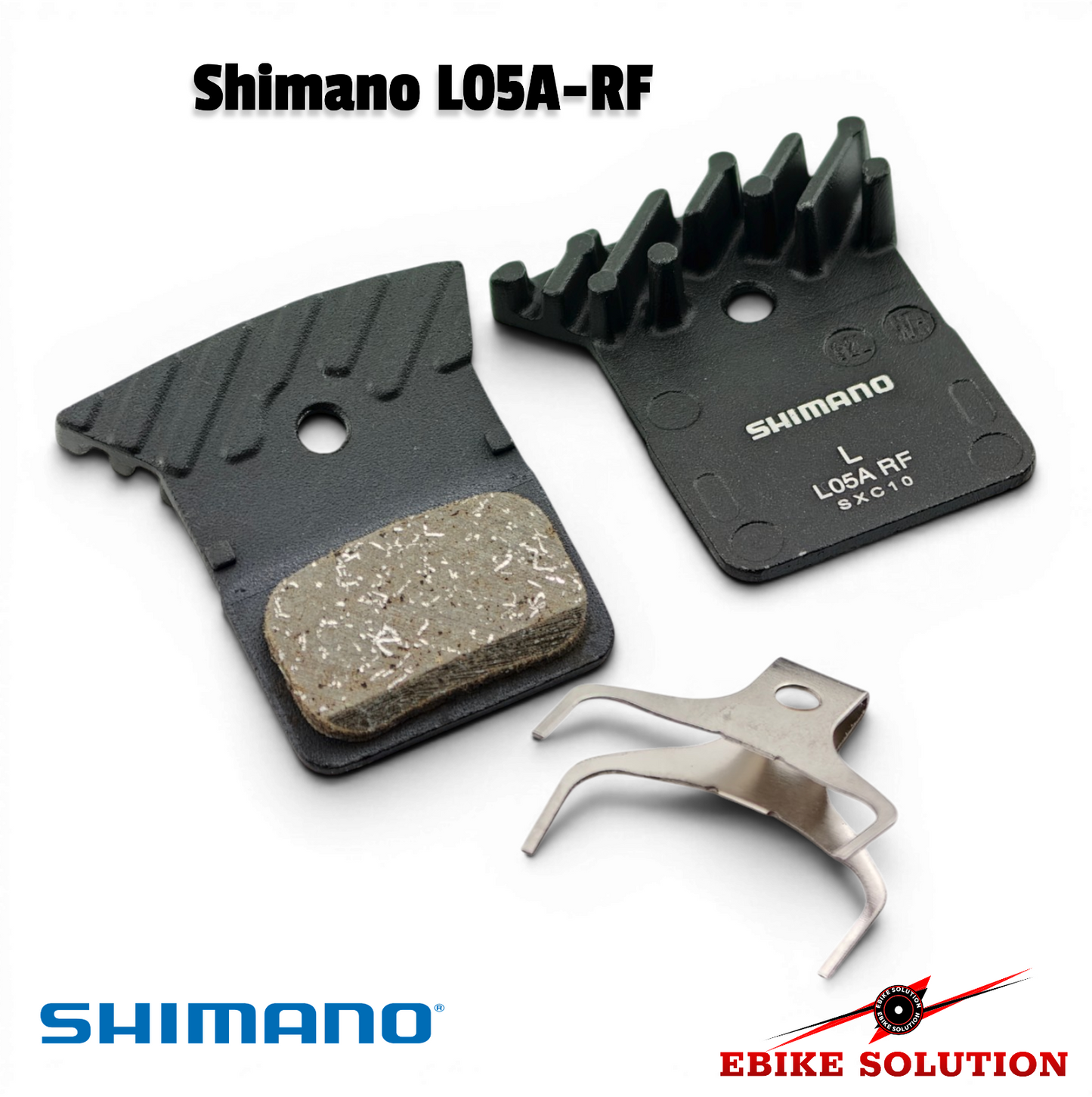 2Pair Shimano L05A-RF Disc Brake Pads Aluminum Alloy Back & Cooling Fins