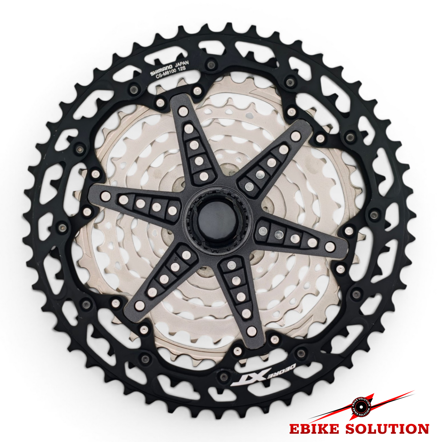 Shimano Deore XT CS-M8100 XT 12-speed cassette 10 - 51T, 10-45T ebike solution