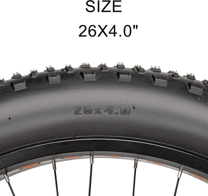 20X4.0/26X4.0 Inch Fat Bike Tires Replacement Ebike Tyre