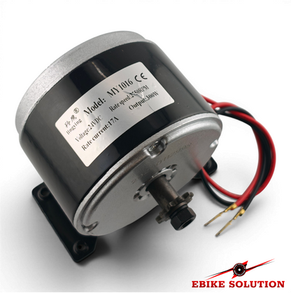 ZY MY Electric Motor 24V 350W High Speed 2500rpm DC 16.5A for E Scooter E-Bike