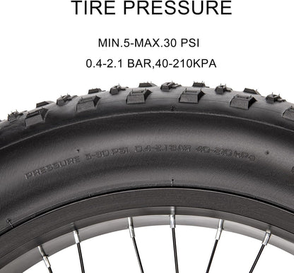 20X4.0/26X4.0 Inch Fat Bike Tires Replacement Ebike Tyre