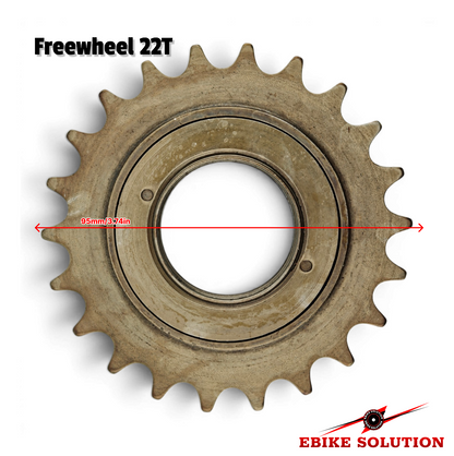 16T 18T 20T 22TTeeth 34MM Single Speed Freewheel Flywheel Sprocket Bicycle Gear