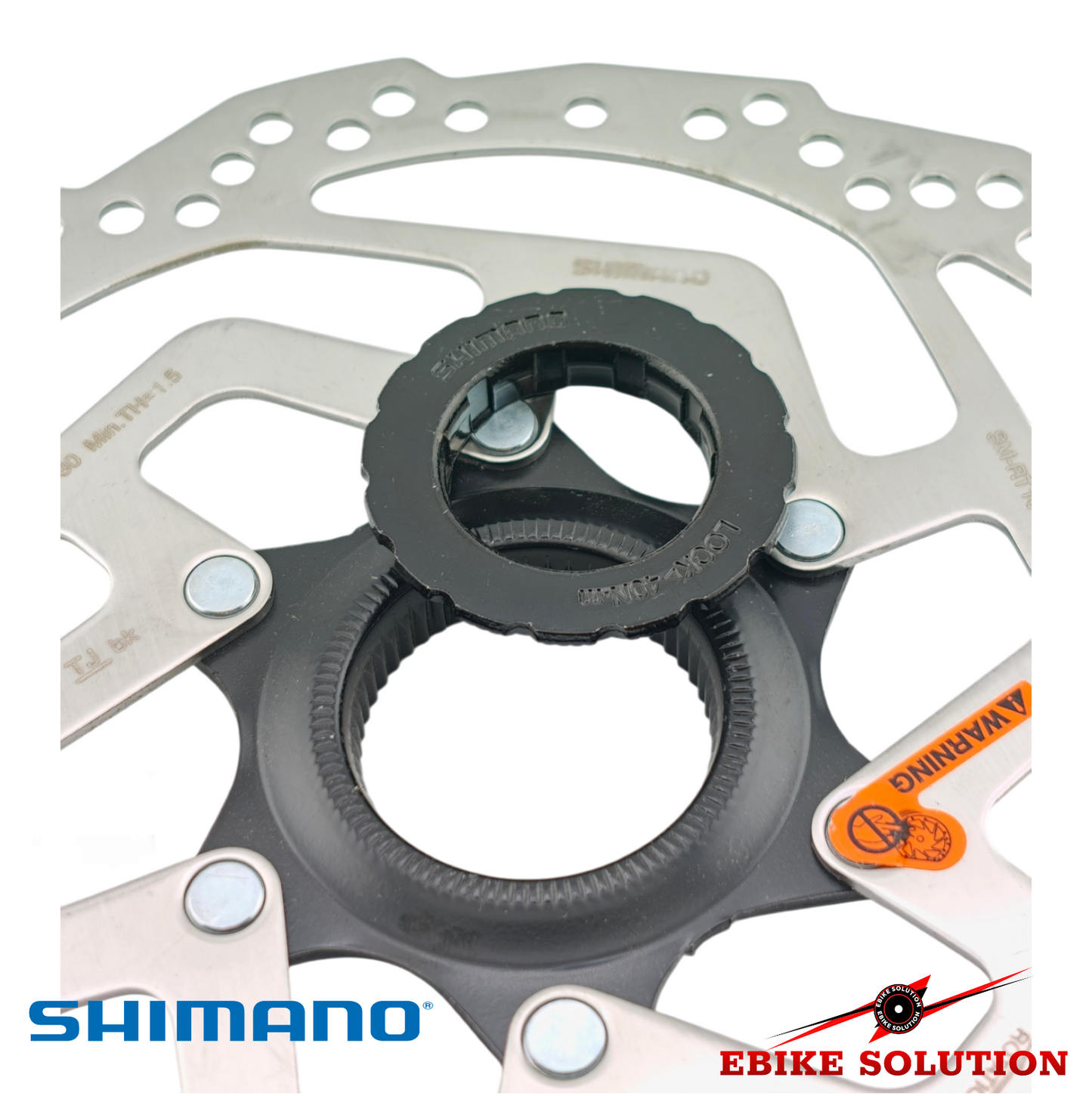 Genuine SHIMANO SM-RT10 Mountain Bike Centrelock Disc Brake Rotor 160mm 180mm