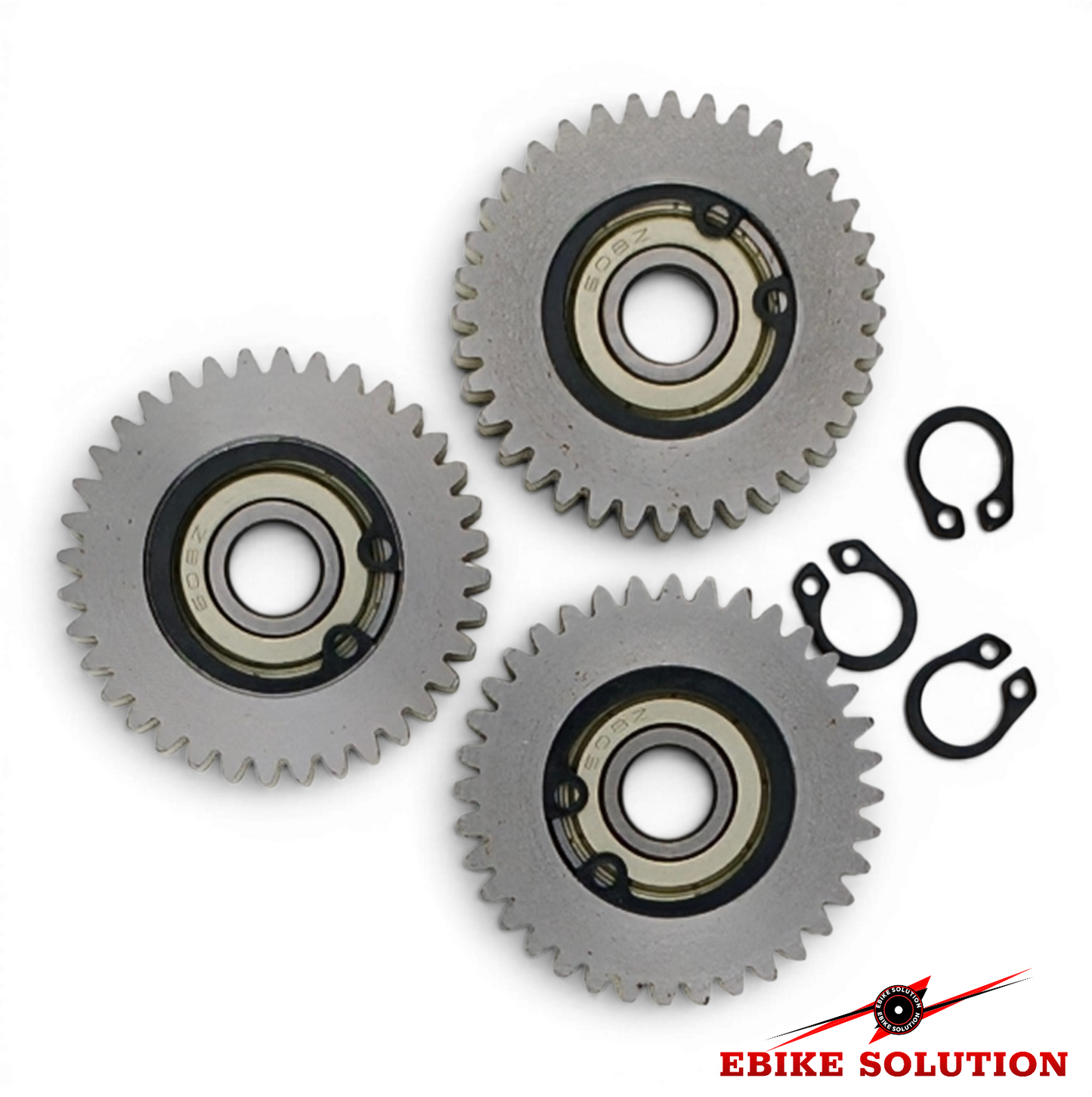 38mm 36T 500w/750W Metal Gear Set for Ebike Hub Motor Gears (Pack of 3)