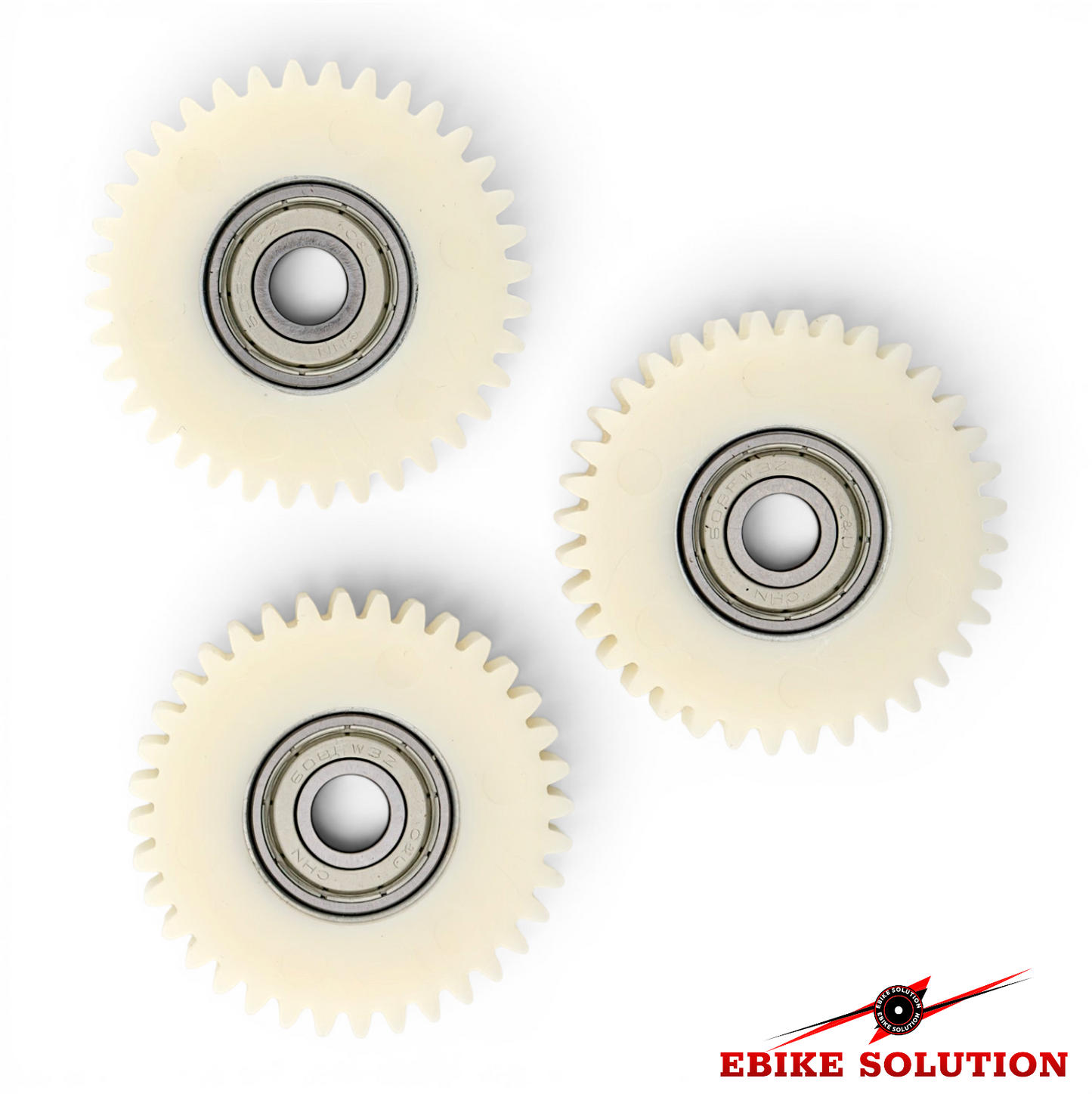36T Nylon Gear Set for Ebike Hub Motor Gears (Pack of 3)