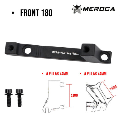 MTB Rotor Brake Caliper Mount Adapter Front Rear PM IS 160mm 180mm 203mm A/B