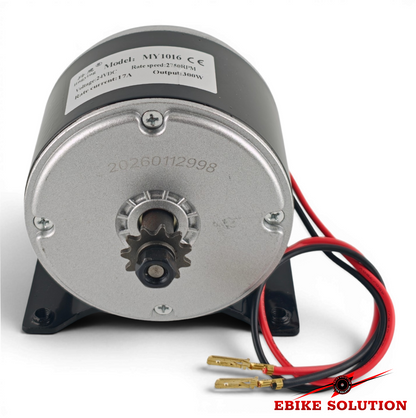 ZY MY Electric Motor 24V 350W High Speed 2500rpm DC 16.5A for E Scooter E-Bike