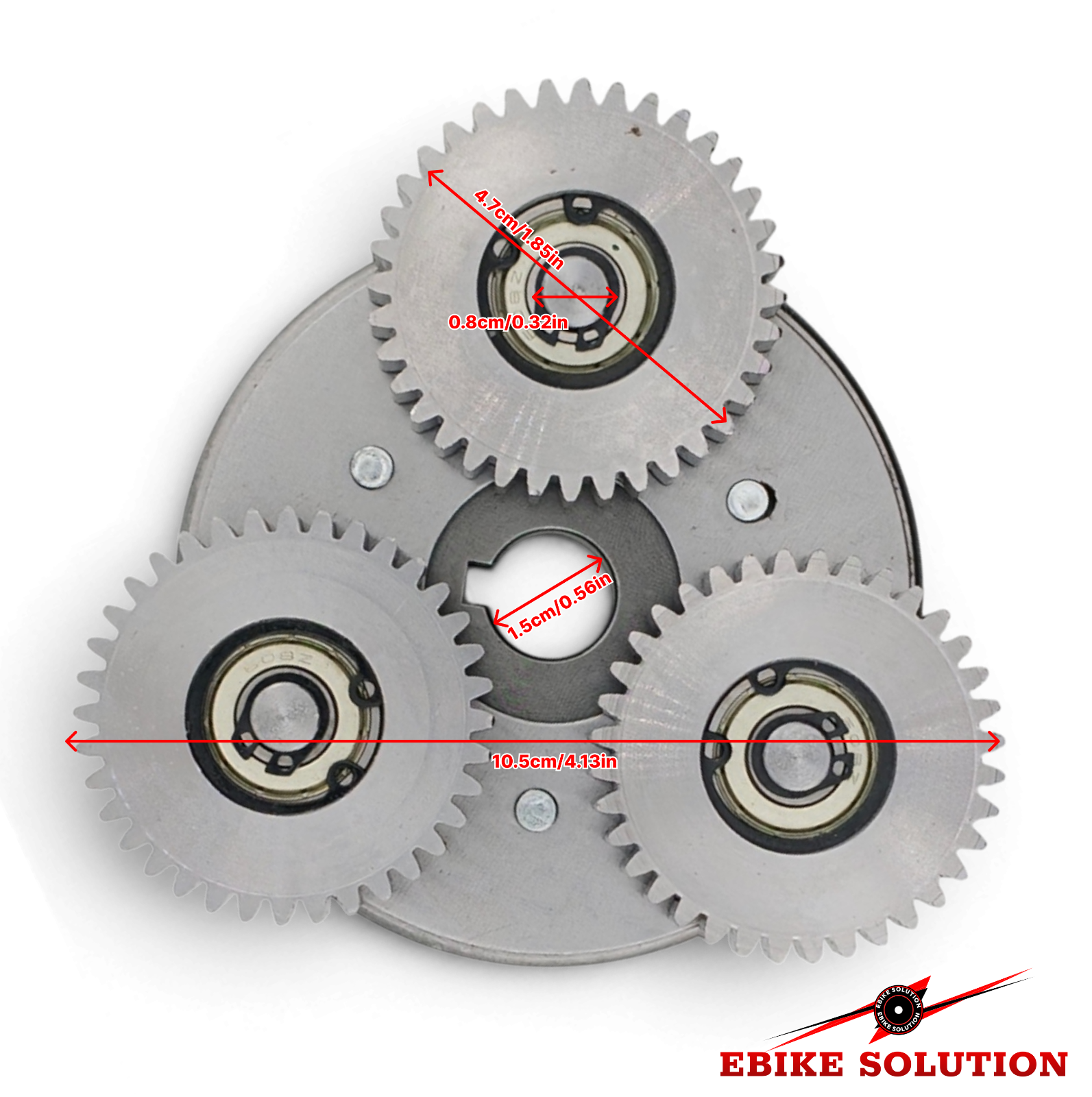 EBike Motor Gear Clutch Planetary Kit – 36T Metal Gears for Bafang (500W–750W)