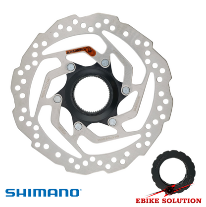 Genuine SHIMANO SM-RT10 Mountain Bike Centrelock Disc Brake Rotor 160mm 180mm