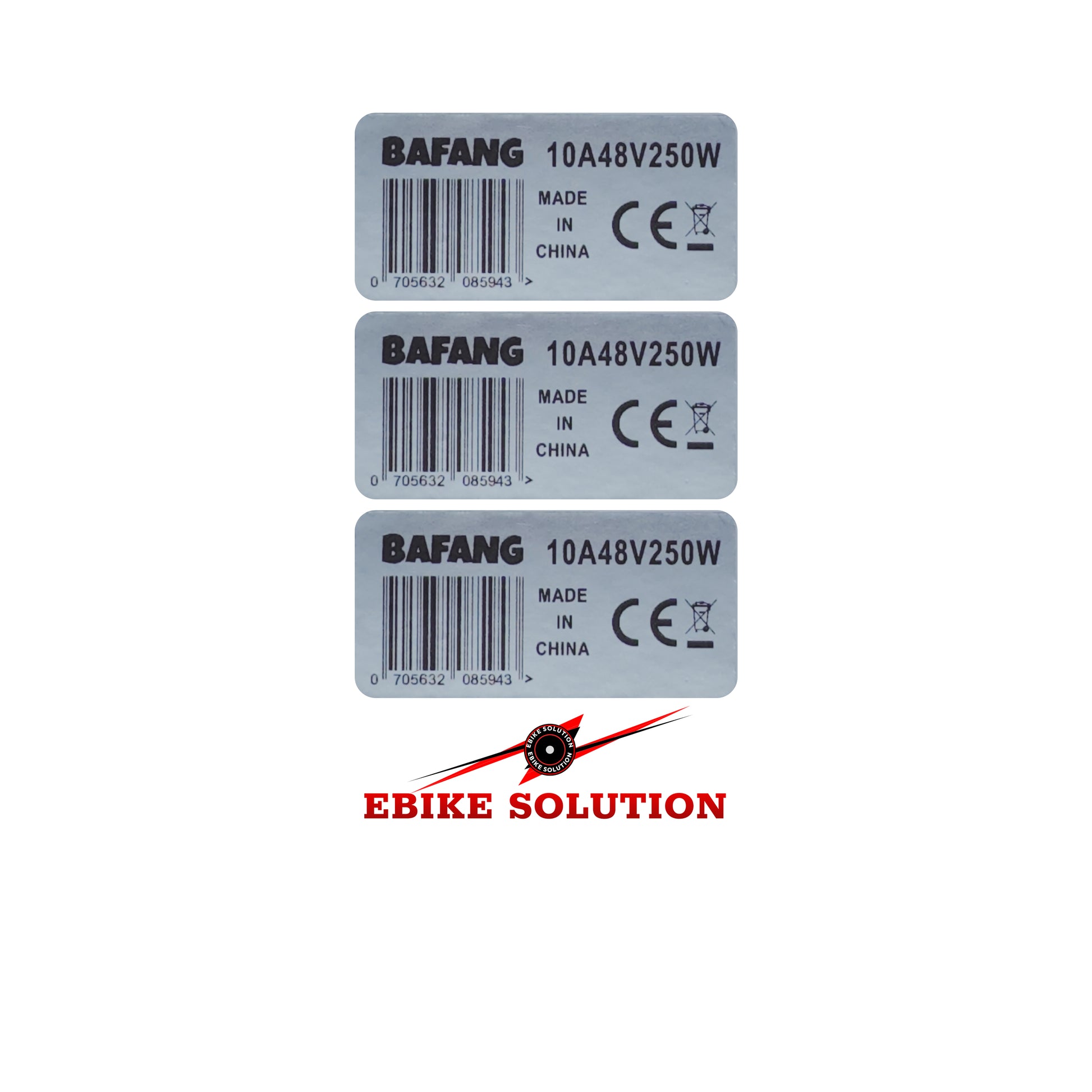 3x Ebike Sticker For BAFANG 48V 10A Ebike Label uk stock ebikesolution