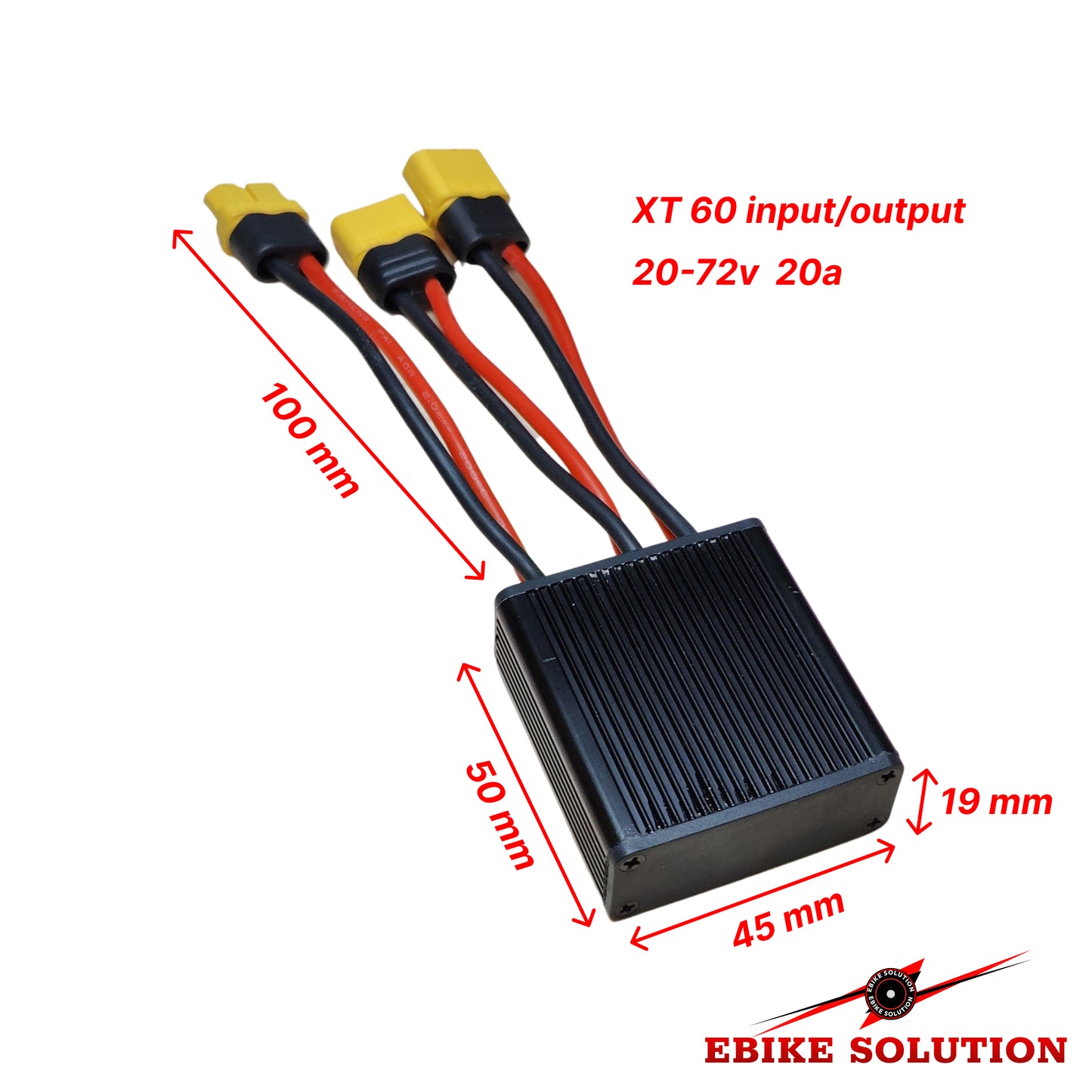 Ebike Dual Battery Connection Adapter Parallel Module Increase Battery Capacity XT60 uk stock ebikesolution