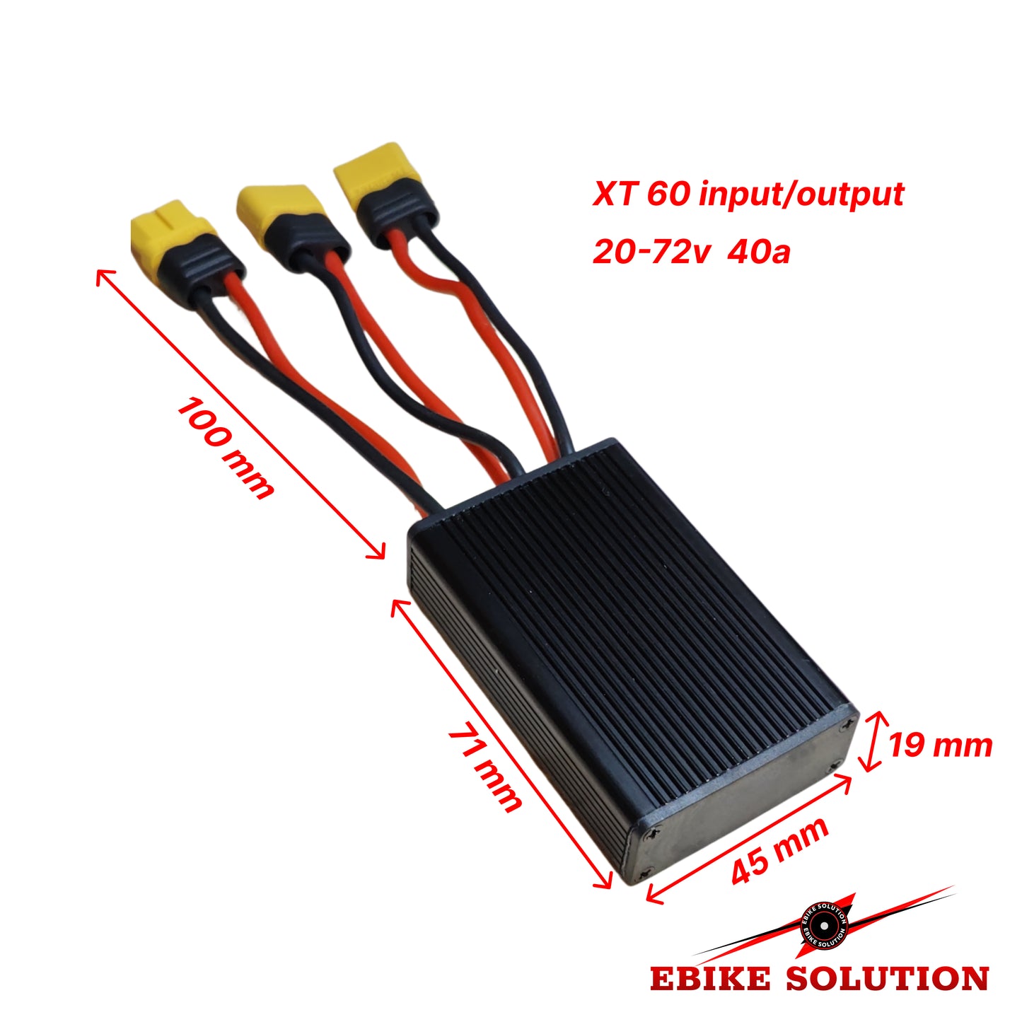 Ebike Dual Battery Connection Adapter Parallel Module Increase Battery Capacity XT60 uk stock ebikesolutionv