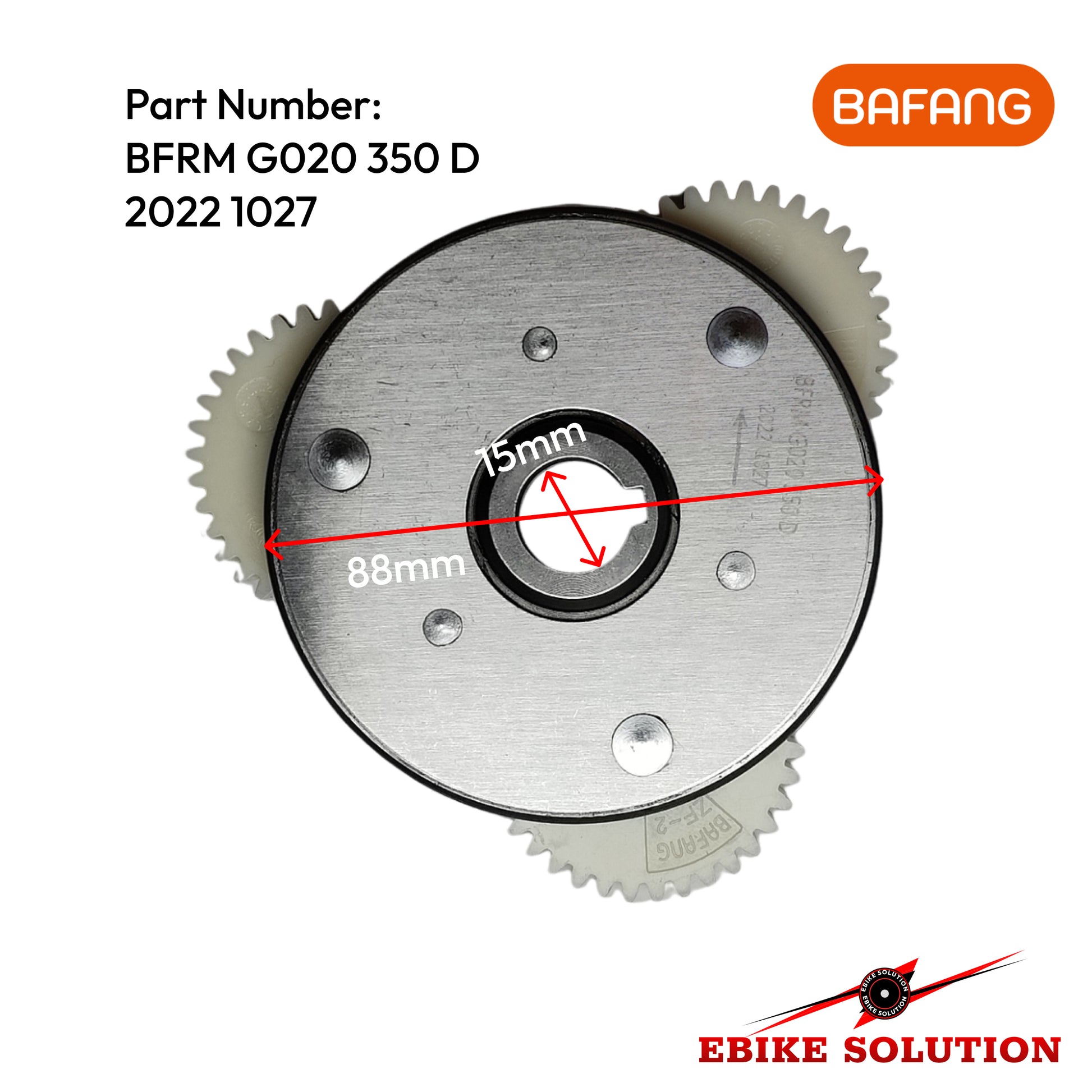 Ebike Bafang Gear Set 36T G020 350D For Replacement Motor Gear Set with Clutch uk stock ebikesolution