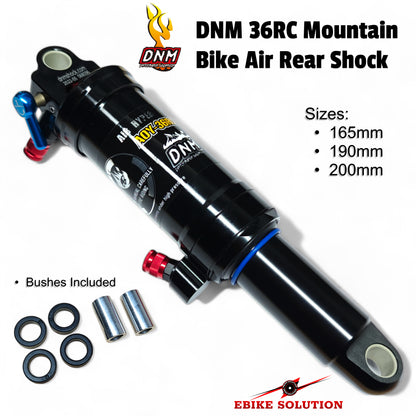 DNM Air Rear Shock 36RC 165/190/200mm Mountain Bike With Lockout MTB