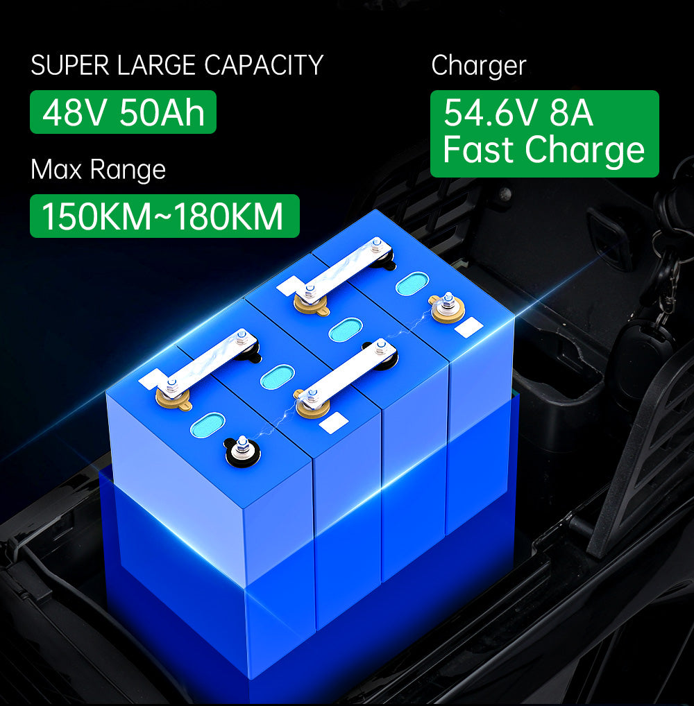 Ebike 48V 800W 50Ah/100Ah 50Km/h Battery Cargo Delivery Electric Bike for Food Delivery
