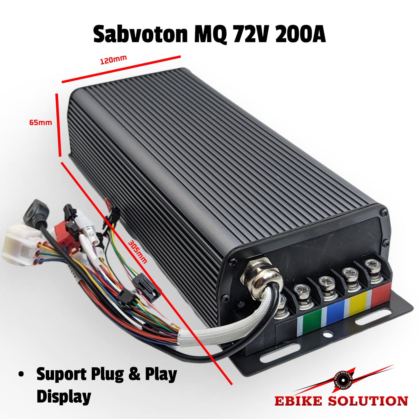 Sabvoton Controller V2 72V 200A Ebike Enduro Stealth Bomber SMVC72200M uk stock ebikesolution