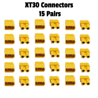 XT30 Connectors Plugs for RC Lipo Battery Drone Airplane Male Female&nbsp