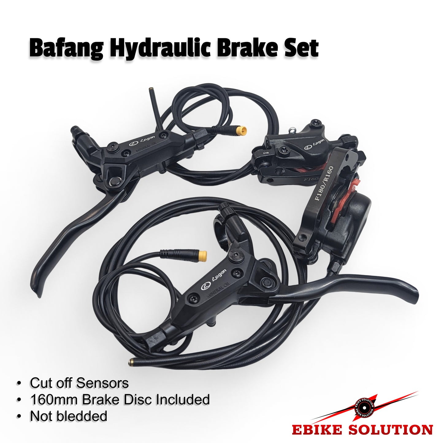 Hydraulic Disc Brake For BAFANG Ebike Hub/Mid Drive Motor Wheel Bicycle BrakeHydraulic Disc Brake For BAFANG Ebike Hub/Mid Drive Motor Wheel Bicycle Brake