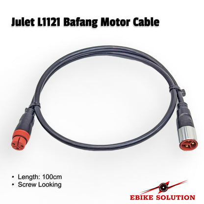 Julet 11pin Cable L1121 Connector Hub Motor 750W/1000W Waterproof M/F