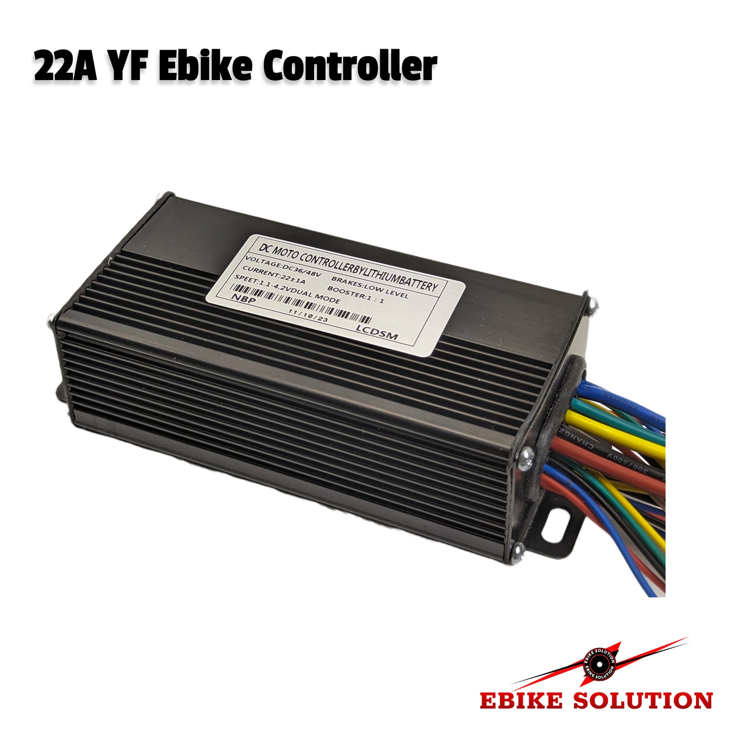 Ebike Brushless Motor Controller YF 36V/48V 22A Sine Wave