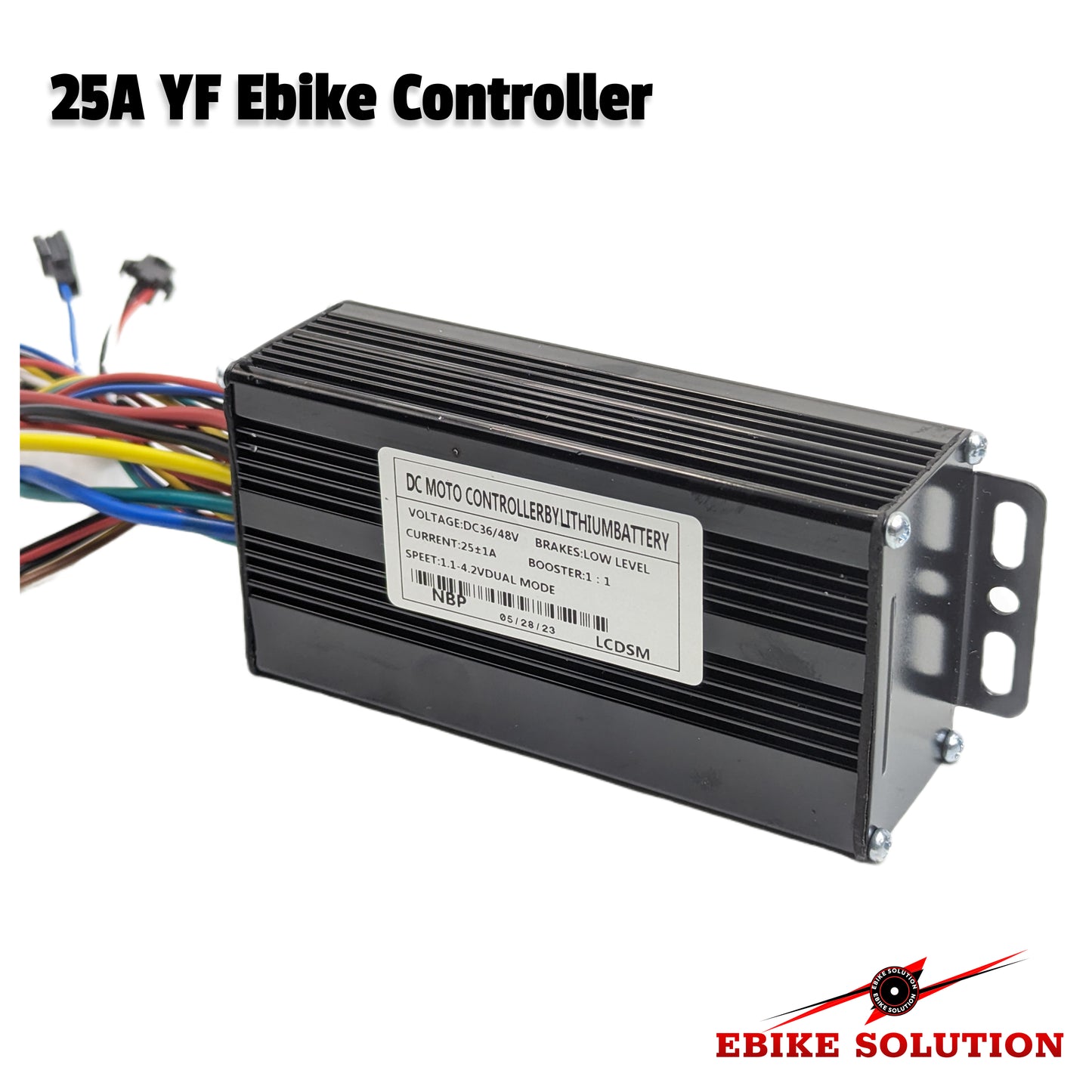 Ebike Brushless Motor Controller YF 36V/48V 25A Sine Wave