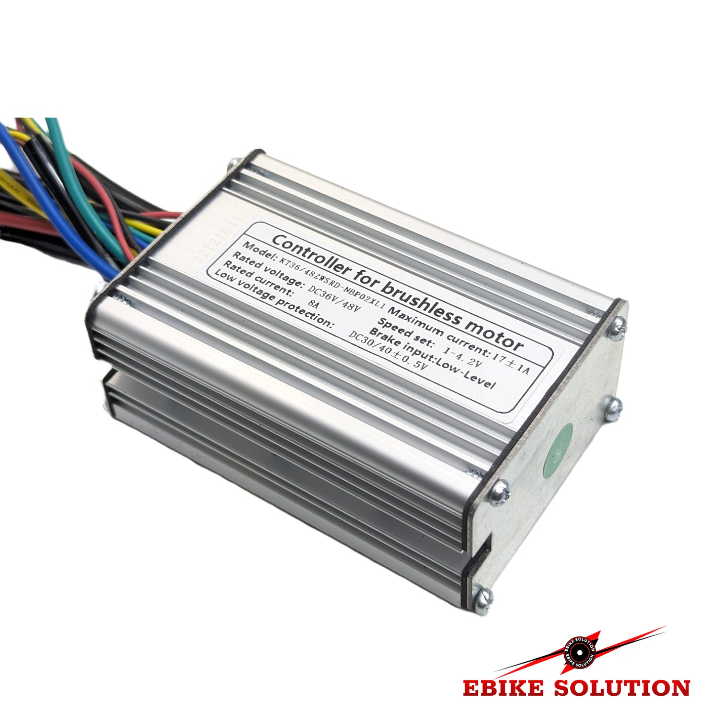 Ebike Brushless Motor Controller 36/48V 6-FET 17A KT Square Wave