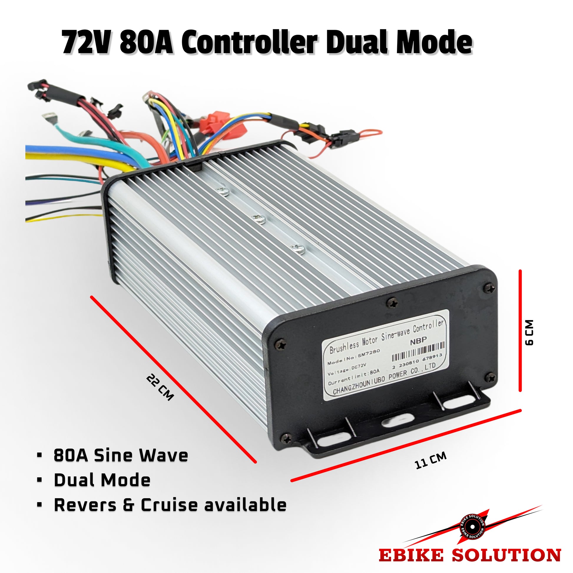 Ebike Kit 3000w 72v 80a Controller Rear Wheel Drive Enduro Stealth Bomber ebike soultions