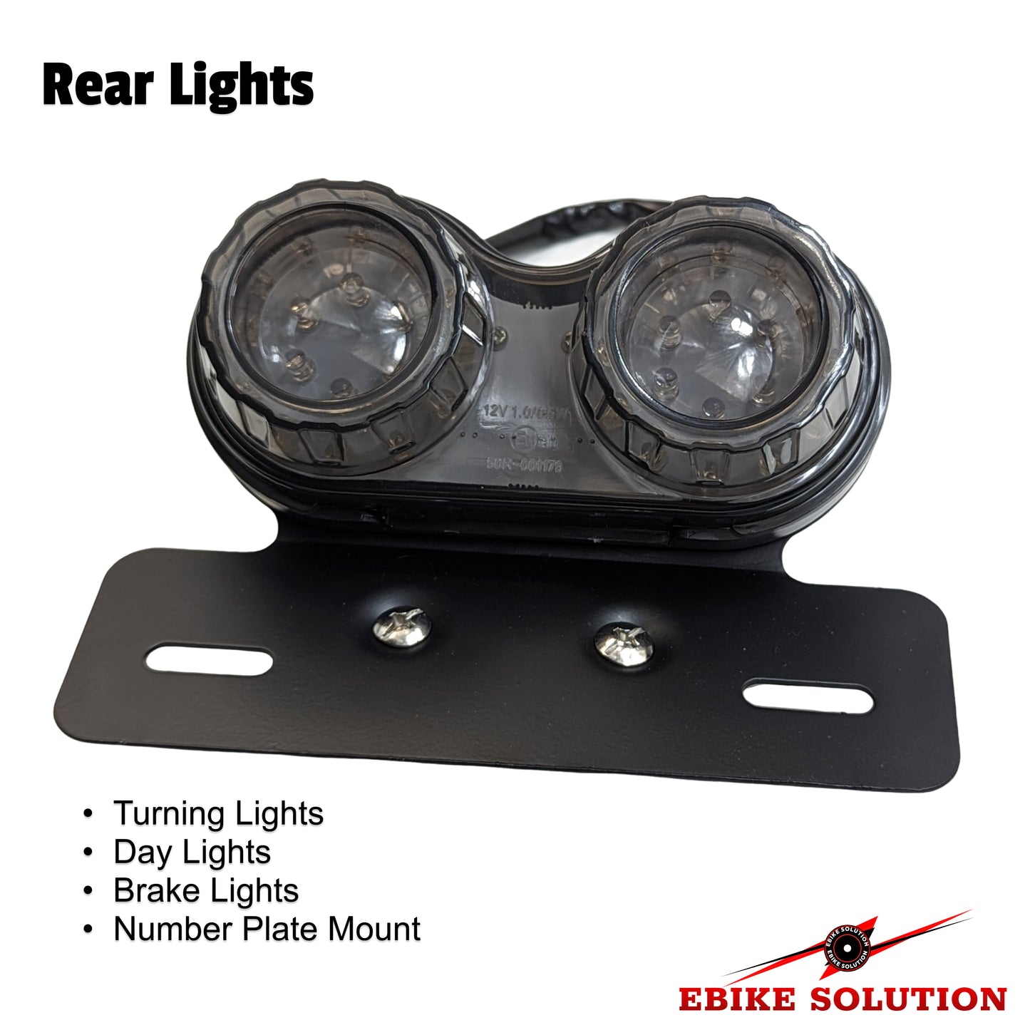 Motorcycle Lights Set Front Rear Lights Horn ebikesolution