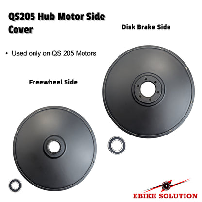 QS 205 V3 Brake & Freewheel Side Cover
