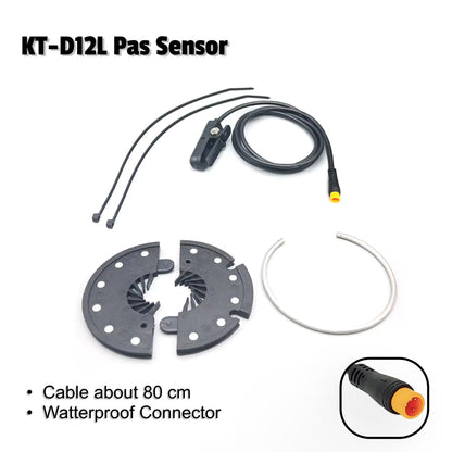 KT-D12L PAS Sensor 12 Magnet Points Waterproof Pedal Assist Sensor for E-Bike