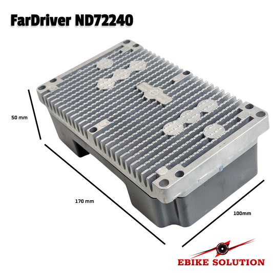 Fardriver ND72240 72V EV Programmable FOC Controller For Electric Scooter Electric Bicycle