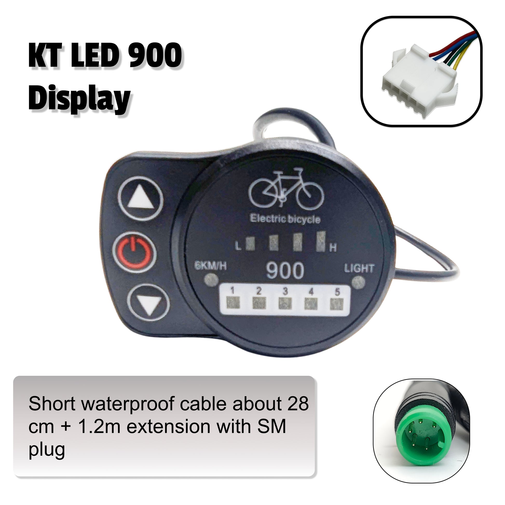 LED Display 24/36/48V For KT LED 900 Electric Bicycle Bike Control Panel Fitment