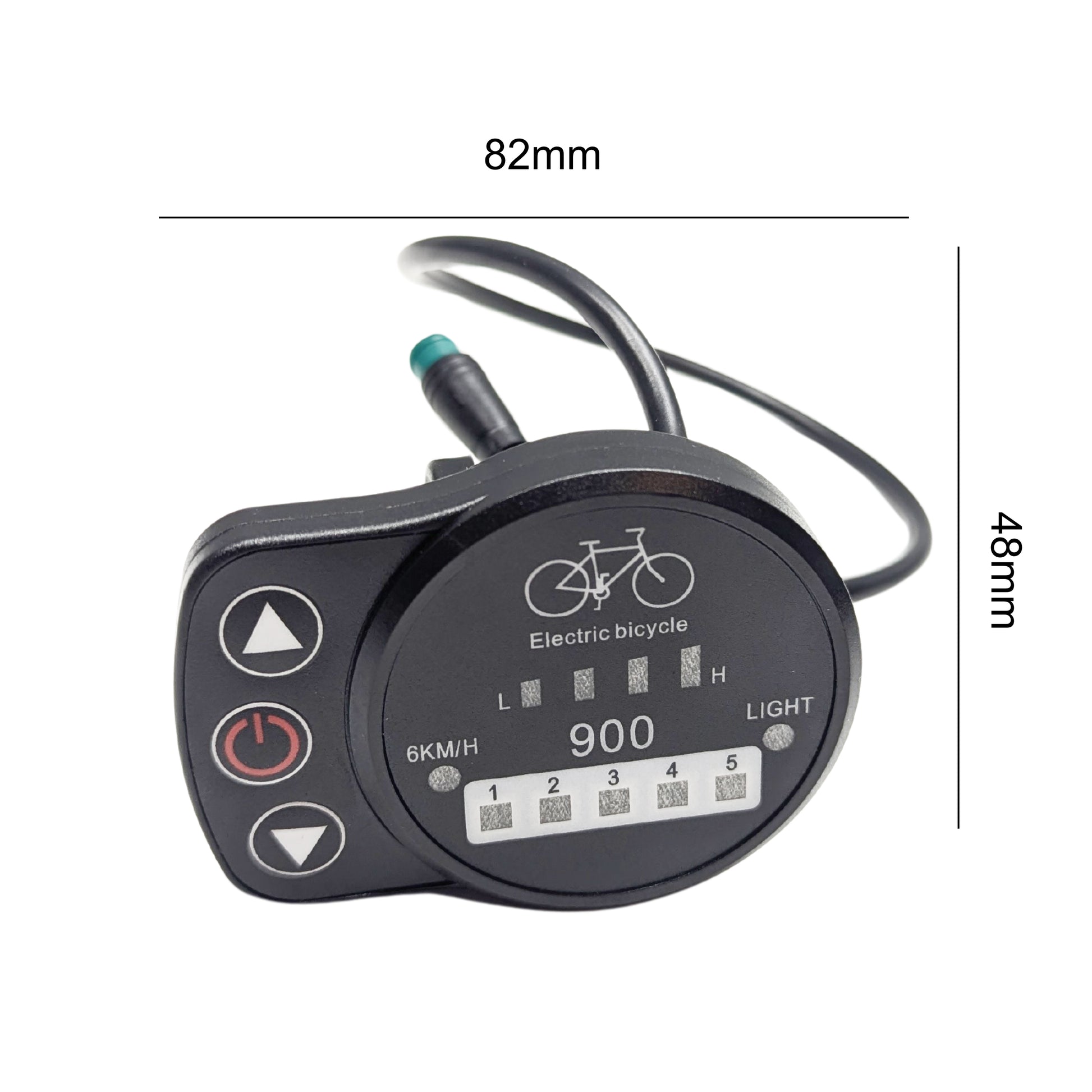 e bike led display LED Display 24/36/48V For KT LED 900 Electric Bicycle Bike Control Panel – Ebike Solution
