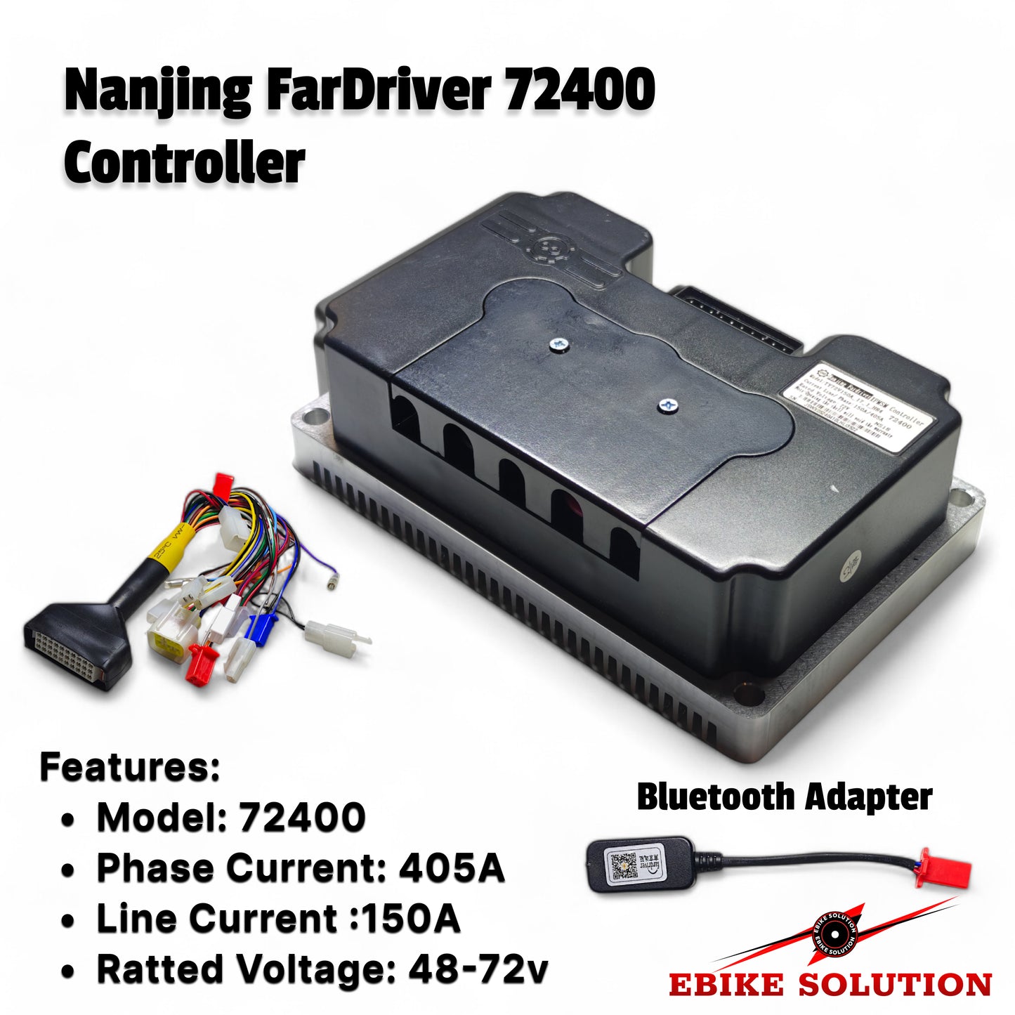 Fardriver ND 72240 72V 240A EV Programmable FOC Controller Electric Scooter BLDC