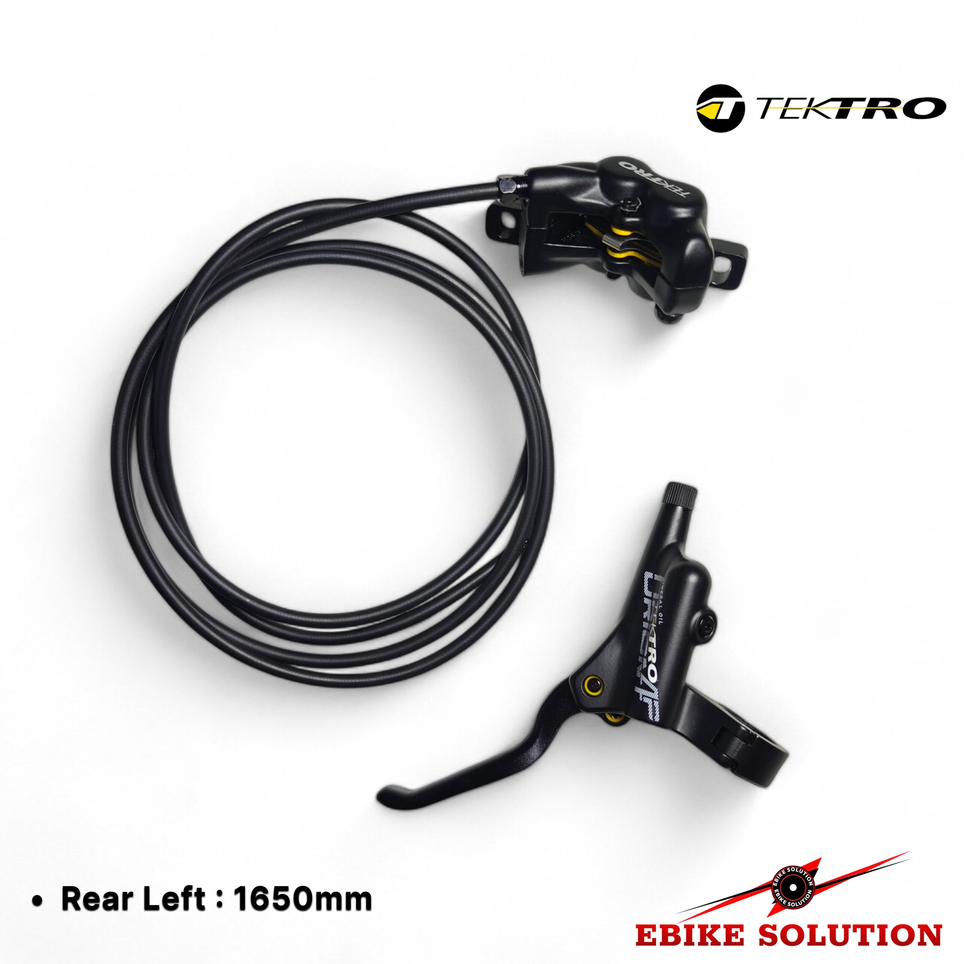 Tektro MTB Brake HD-M745 Mountain Bike 4 Piston Hydraulic Disc Brakes Front Rear